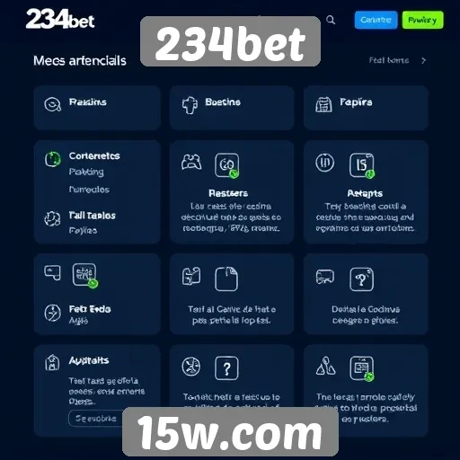 Recursos e funcionalidades do site 234bet em destaque