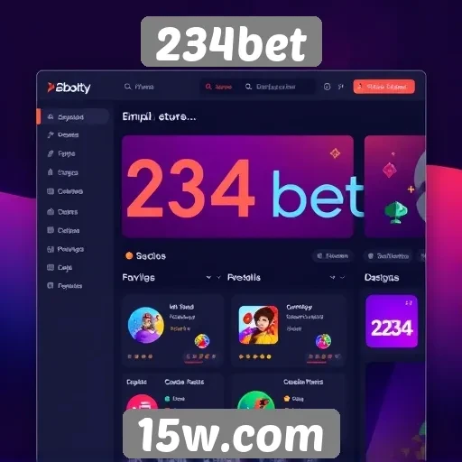 Interface e experiência do usuário no site 234bet